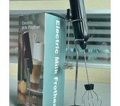 Nuevo espumador de leche para café, batidora eléctrica ligera para hornear para el hogar, batidor de huevos inalámbrico y práctico
