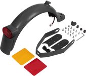 Rear Mudguard Brake Taillight Fender for Xiaomi M365 Electric Scooter Pro 2 Mi3 With Gap Cover Pad Parts Set Reinforced Holder