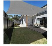 SOMY Vela de Sombra 2X3M - Toldo Solar para Exteriores Impermeable Anti-UV para Terraza de Jardín Accesorio para Sombrilla y Vela de Sombra