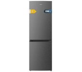 Cecotec Frigorífico Combi 2 Puertas Bolero CoolMarket Combi 296 DF Dark E, Dark Inox, 296 L, 60 cm de ancho