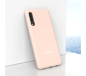 For Samsung  A50  A70 Case Soft Silicone Silky Touch Cover For Galaxy A50S A30S Liquid Protective Fall Prevention TPU Shell