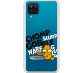 Funda original compatible con Samsung Galaxy A12 5G - Garfield Lasagna