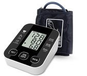 Tensiómetro de Brazo Digital con Pantalla LCD Grande，Medidor Automático De Presión Arterial Para La Parte Superior Del Brazo, Con Voz , M2 Tec