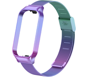 1pc Stainless Steel Watch Band for Xiaomi Smart Band 8 Active/ Redmi Smart Band 2 Smartwatch Accessories Wristbands