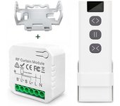 Wifi Connected Roller Shutter Switch Tuya Smart Curtain Module Blinds Motor 433Mhz Remote Control For Alexa Google Home
