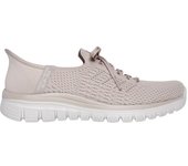 Cómoda  Deportiva mujer SLIP-INS GRACEFUL GET FIRST BLUSH en suave tejido taupe. Diseño Heel Pillow para calzar sin manos. Suela amortiguadora. Plantilla Memory Foam. Altura Tacón bajo (1-3 cm) Referencia 100736-TPE