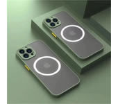 Magnetic Magsafe Matte Case for iPhone 15 13 14 12 11 Pro Max XS XR X Shockproof Armour Covers for iPhone 15 14 Plus 12 13 Mini