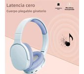 #9D Surround Sound Headsets Wireless Bluetooth 5.3 Headphones Sports Gamer Earphones Support TF/AUX Music Player noise reduction