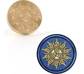 Turtle Panda Lighthouse Sun Moon Star Eyes Bat Beast Waves Wax Seal Stamp Removable Head For Greeting Card Invitation Gift Decor