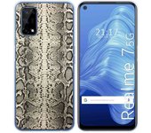 Tumundosmartphone Funda Gel Tpu para Realme 7 5G diseño Animal 01 Dibujos
