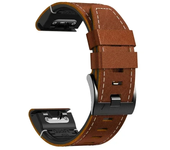 QuickFit 22 26mm Strap For Garmin Epix Gen 2 Leather+Silicone Band Fenix 8 7 7XPro 47 51mm 5XPlus 6X 6 Enduro Bracelet Watchband