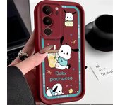 Pochacco Hello kitty Kuromi For Samsung Galaxy S24 S23 S22 S21 S20 Ultra Plus S10 Lite 5G Eye Ladder phone case