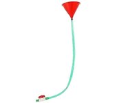 Plastic Filling Funnel Beer Funnel Wine Liquid Pipe Tube Plastic Valve Hose For Birthday Beer Festi