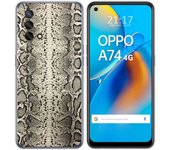 Tumundosmartphone Funda Gel Tpu para Oppo A74 4G diseño Animal 01 Dibujos