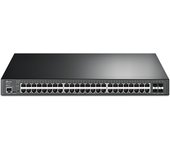 Switch Gestionable L2 Tp-link Sg3452xp 48p Poe  (500w) Con 4p 10ge Sfp  Formato Rack