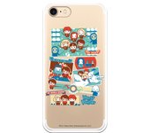 Funda original compatible con iPhone 7 o IPhone 8 o SE 2020 con un diseño de Harry Potter Sketch