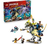 LEGO® NINJAGO® Meca de Rogue y Dragón Juguete Ninja y Juego de Batalla con 4 Minifiguras y Accesorios de Combate, Idea de Regalo para Niños y Niñas de 8 Años en Adelante 71843