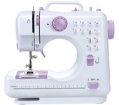 Cecodadi-1pc Máquina de Coser Eléctrica multifuncional con 12 puntadas Integras, función de OJAL y Bobinado, 220-240V with European enchufe estándar, no requiere badería, adecuada para use en casa y escuela