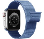 Correas de reloj compatibles con Apple Watch de 38/40/41 mm para mujer y hombre. Correas suaves mejoradas para iWatch Series 9, 8, 7, 6, 5, 4, 3, 2, 1 SE, color azul lago.