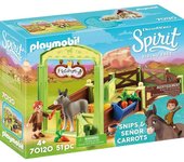 Playmobil 70120. Establo Trasqui y Señor Zanahoria