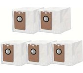 Recambios 5 Bolsas compatibles con Robot Aspirador Cecotec Conga 20090 ProAI InfinitySoap Cut&SPA