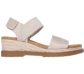 Skechers Bobs Desert Chill - City Scapes Sandalias de cuña para mujer beige en sintético 86282
