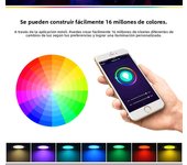 Tuya Smart Recessed Lighting 6 Inch Control with Smart Life APP , 12W High Brightness Color Changing RGBCW Dimmable Downlight