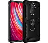 Shockproof Armor For Xiaomi Redmi Note 8 Pro 8T Case Phone Case for Redmi 7 7A 8 8A Ring Stand Bumper Silicone Phone Back Cover