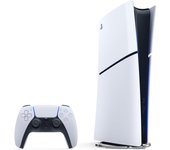 Sony Playstation 5 Slim Digital Edition, 1 TB SSD, 4K, 1 mando, Chasis D, Blanco - Consola