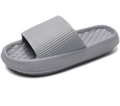 Zapatillas Mujer,sandalias de baño, Baño de Masaje Baño Deslizamiento Secado rápido Toe Abierto Súper suave Cómoda Sandalias de Suela Gruesa Pantuvlas, Suela Gruesa extra de 4 cm, exterior para interior Playa, Playa.