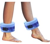 Puños acuáticos de espuma para natación, juego de ejercicios de aeróbic acuático con flotador, cinturones para tobillos y brazos con hebilla de liberación rápida