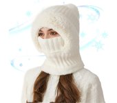 Gorro de punto para mujer Stellaya en otoño e invierno, gorro de punto para mujer en otoño e invierno, para clima frío