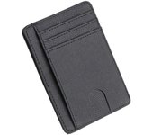 RFID Blocking Wallet Business Card Cover for Case Super Thin Men Leather Credit Card Holder