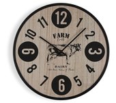 Reloj de Pared Versa Farm Metal 4 x 40 x 40 cm