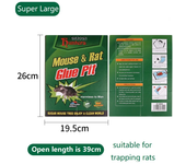 1pcs Super Strong Mouse Catching Sticker Glue Board Professional Thicken Mouse Trap Board for Indoor Outdoor Garden Mousetrap