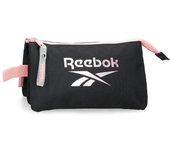 Reebok Estuche Escolar Poliéster Beverly Negro