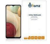 FAMZ Protector de Pantalla Samsung Galaxy A12 Resistente a Golpes y Rayaduras