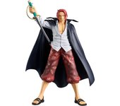 Figura Shanks DFX One Piece 17cm. Figura coleccionable con acabados detallados. Perfecta para fans y coleccionistas de ediciones especiales.