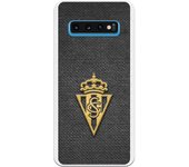 Funda original compatible con Samsung Galaxy S10 - Sporting escudo oro