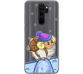 Tumundosmartphone Funda Gel Transparente para Xiaomi Redmi Note 8 Pro diseño Cabra Dibujos