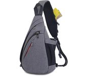 Mochila Cruzada Impermeable para Hombre y Mujer, Bolso cruzado, Bolso Deportivo para Aire Libre, Gimnasio, Viajes, Senderismo