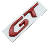 3d Metal Gt Logo Letters Car Trunk Gt Emblem Badge Decal For Kia Peugeot 508 5008 208 2008 308 3008 Gt Line Sticker Accessories