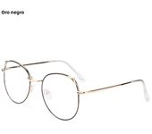 Trendy Office Anti Blue Light Glasses for Women Cute Cat Ears Eyewear Blue Rays Blocking Eyewear Classic Metal Frame Eyeglasses