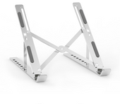 SOPORTE DE SOBREMESA AISENS AJUSTABLE PARA PORTATIL TABLET PLATA