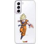 Funda original compatible con Samsung Galaxy S21 Plus - S30 Plus - Dragon Ball Z Goku SS1 Frontal