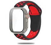 Silicone Band+Case For Huawei Watch Fit 3 Change to ultra 49mm Tempered Glass cover Protector with screen for Huawei fit 3 Strap