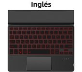 AJIUYU Wireless Touchpad Keyboard With Backlight For Samsung Galaxy Tab S9 FE SM-X510 X516B 10.9" A9+ S7 S8 A8 S6 Lite Tablet