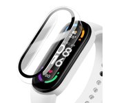 Case cover+glass For Xiaomi Mi Band 9 8 7 6 Accessories Case+Film Full Coverage Protective Cover Miband 7 5 4 3 screen protector