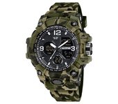 Reloj Calypso K5855/3 Hombre - X-trem, Camuflaje Verde Negro, 56mm