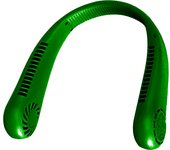 Ventilador de cuello recargable | Ventilador USB ajustable 3 velocidades, ventilador recargable 1200 mAh, manos libres para caminar, deportes, ciclismo